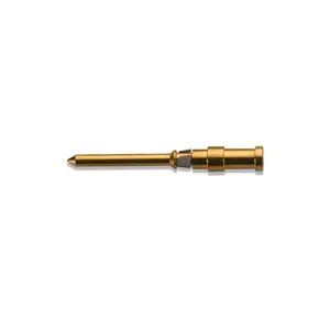 CD gold plated male crimp contact