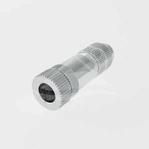 M12 Shielded Straight Female Connector