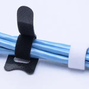 Hook and Loop Closure Around Cables
