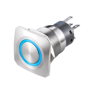 Square Bezel Metal Switch